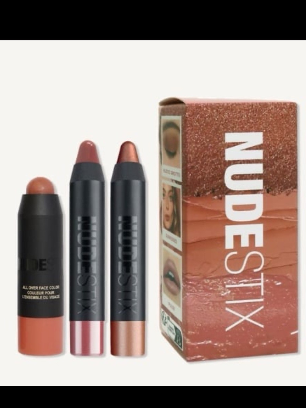 Nudestix Sunkissed Nudes Eye Lip & Cheek Trio Set BNIB